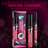 36H Longlasting Curl Waterproof Mascara With Sketch Eyeliner